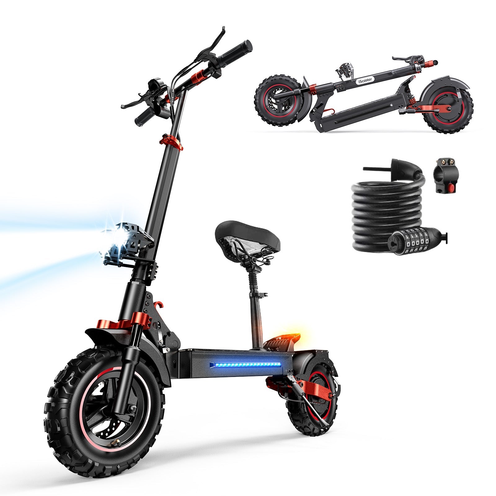 iScooter iX5 / iX5S Off Road Electric Scooter