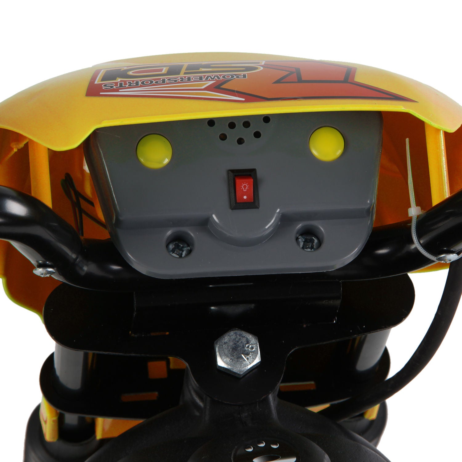 HOMCOM Kids Electric Ride-On Motorbike - Yellow