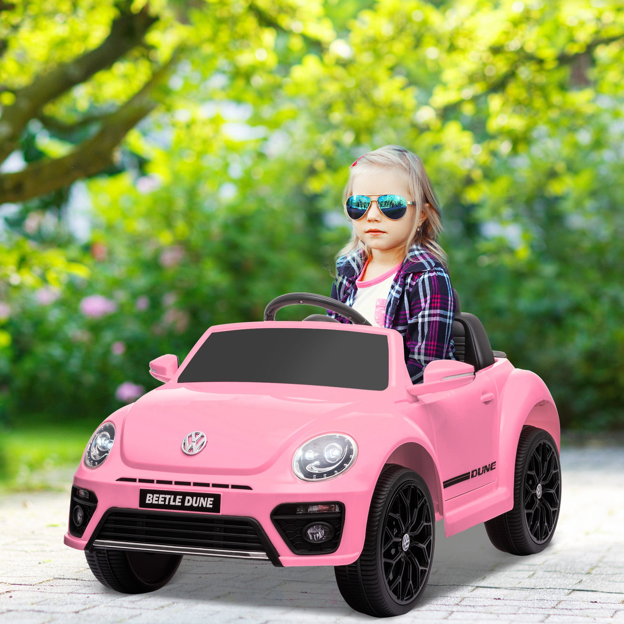 AIYAPLAY Volkswagen Beetle 12V Kids Ride-On Car