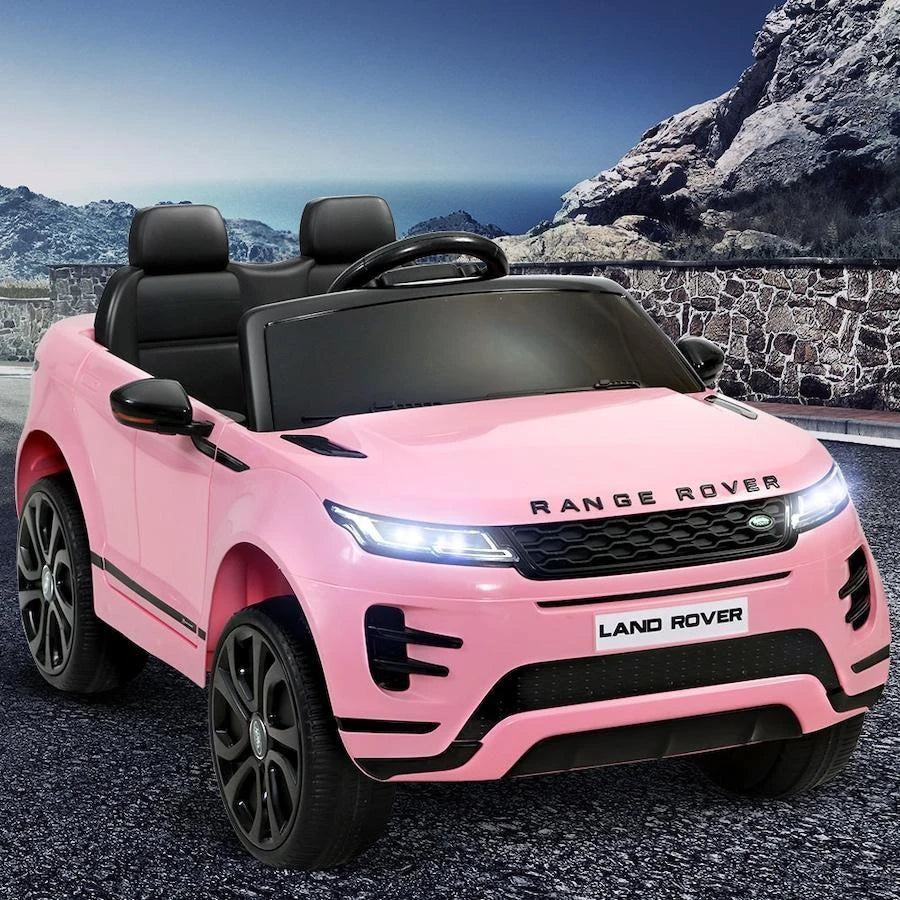 Licensed Range Rover Evoque 12V Two-Seater Ride-On - Pink