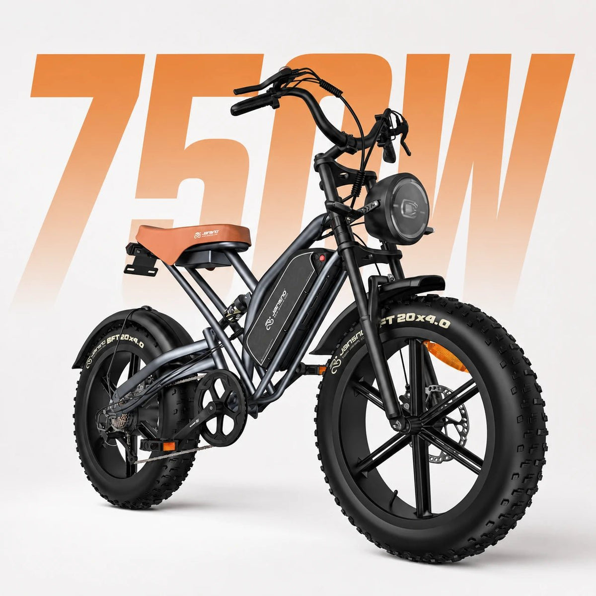 JANSNO X50 Fat Tyre Electric Bike – 750W motor