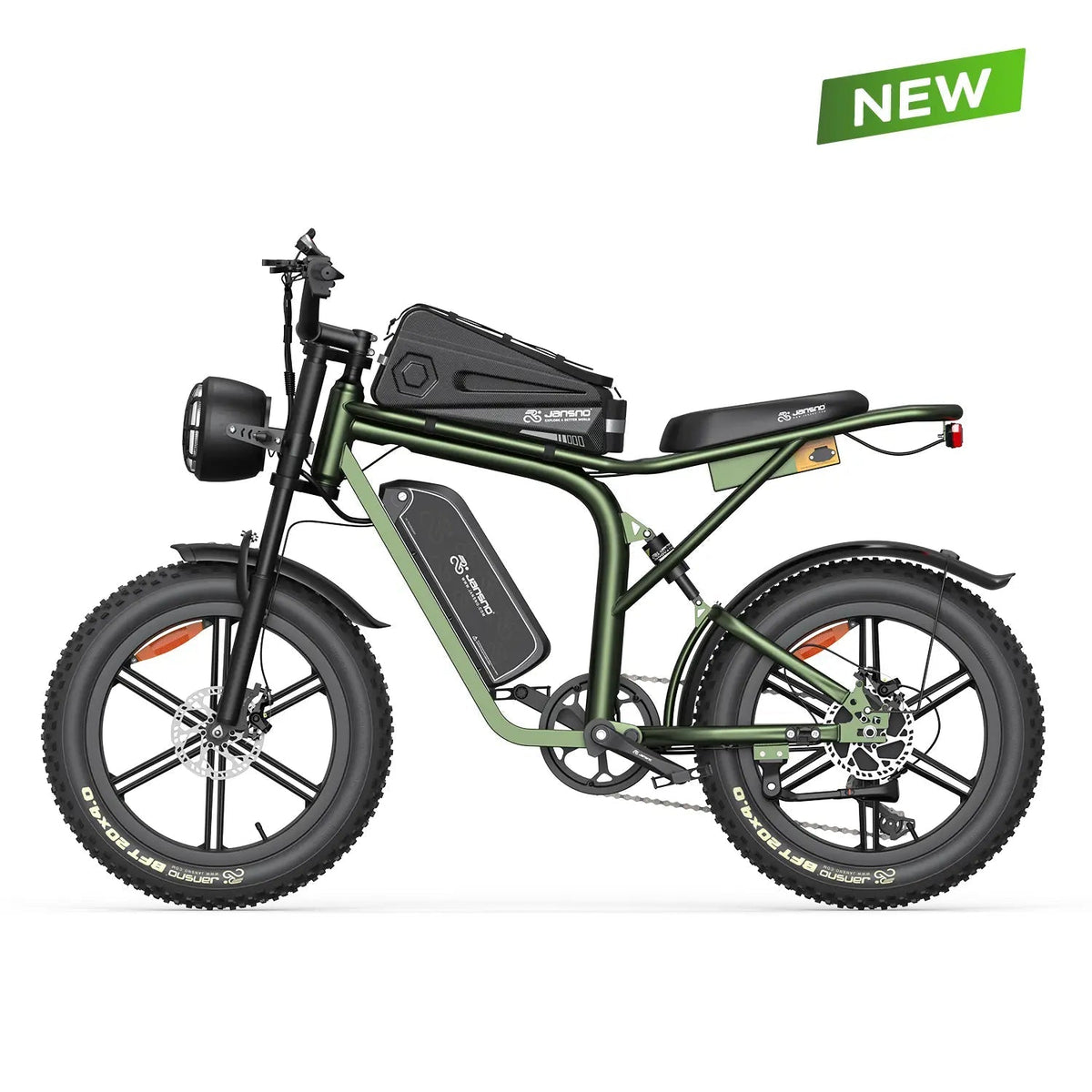 JANSNO X80 Fat Tyre Electric Bike detail