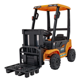 Licensed JCB 12V Electric Ride-On Forklift - Yellow