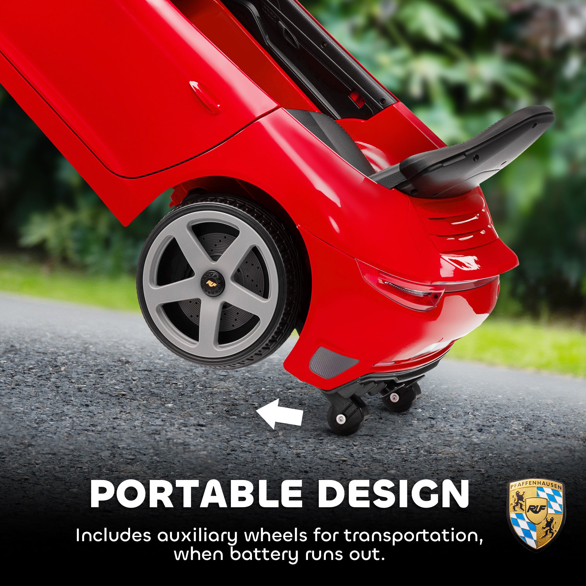 AIYAPLAY RUF GT 12V Kids Electric Ride-On Car