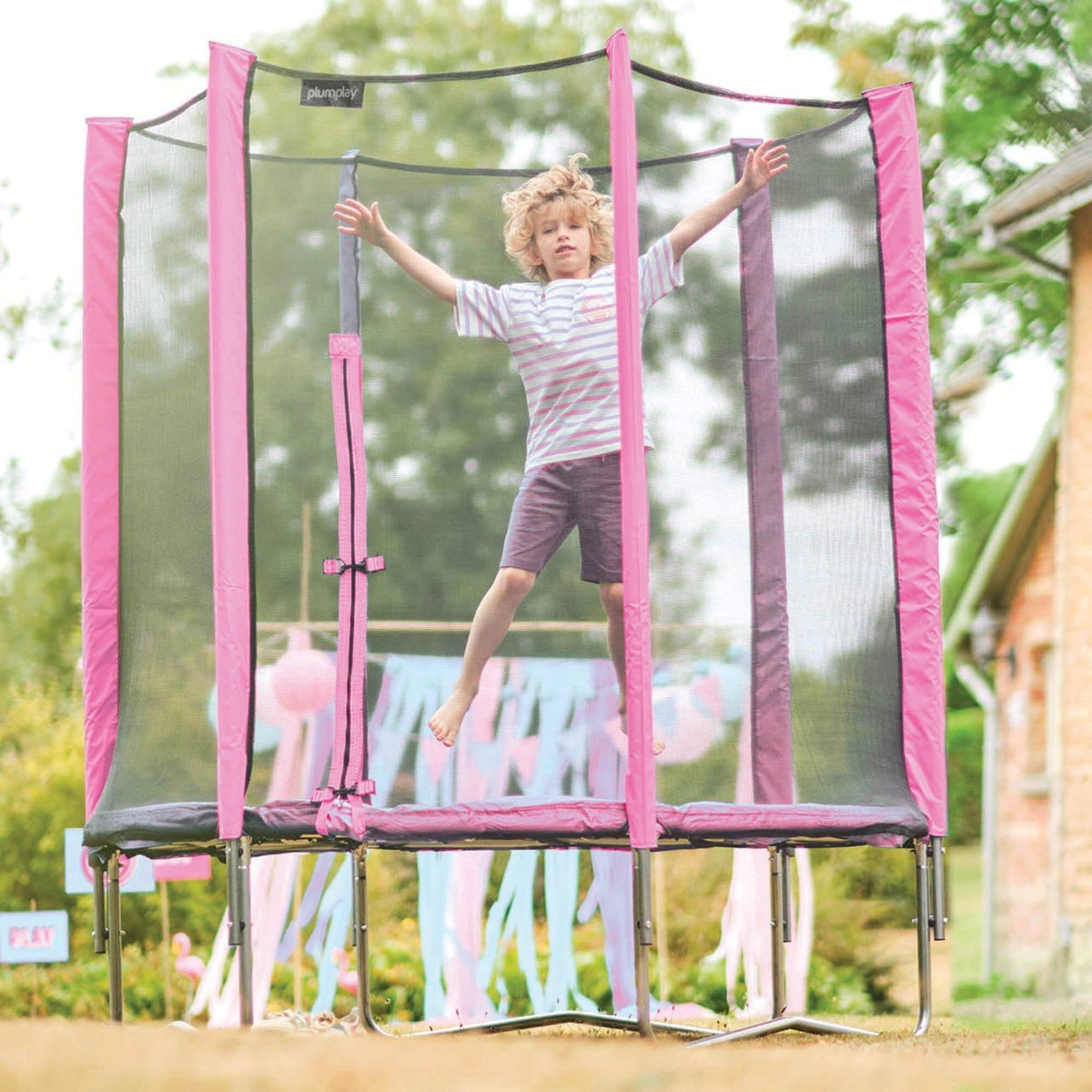 Plum 6ft Junior Springsafe Trampoline & Enclosure