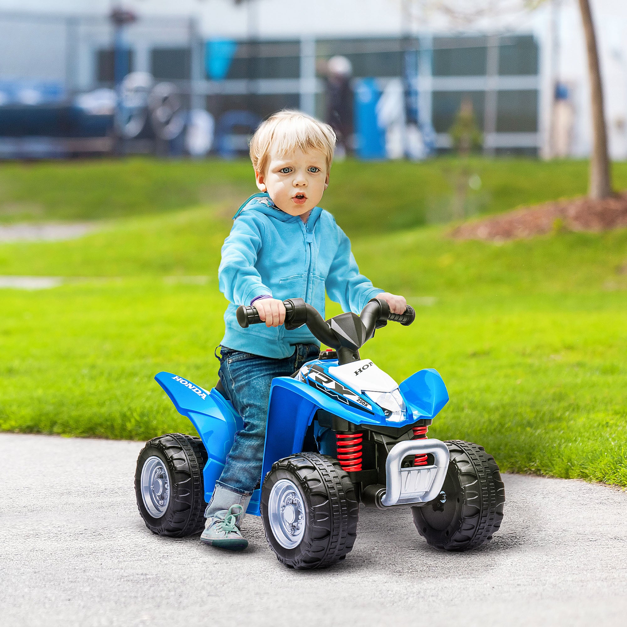 AIYAPLAY Honda 6V Kids Electric Quad Bike