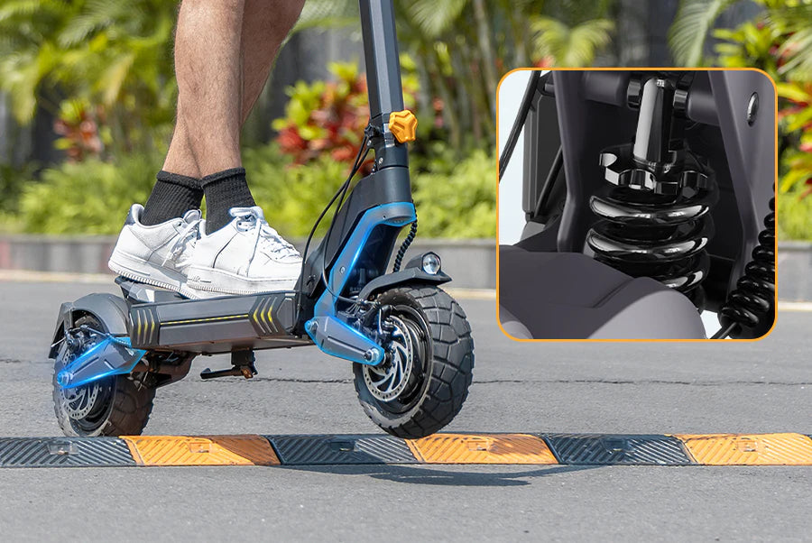 Ausom L2 Dual Motor Electric Scooter 1600W 48V 15AH 17