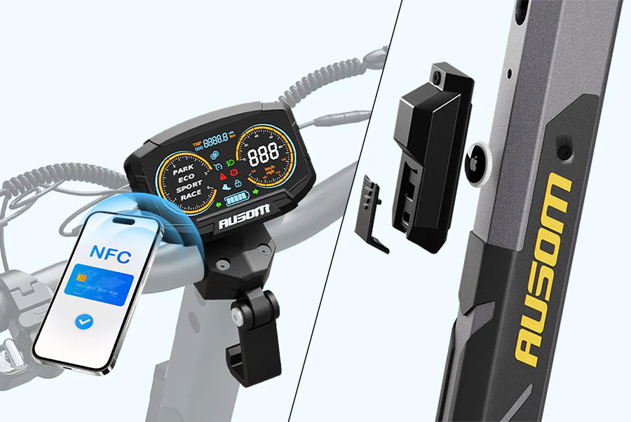 Ausom L2 MAX Dual Motor Electric Scooter 2000W 48V 20.8AH 22