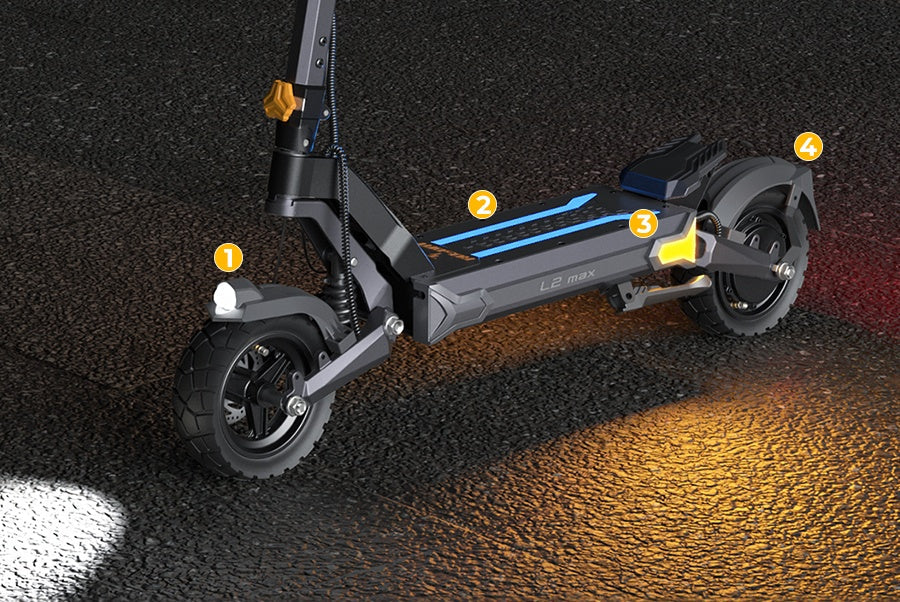 Ausom L2 MAX Electric Scooter 1000W 48V 20AH 17