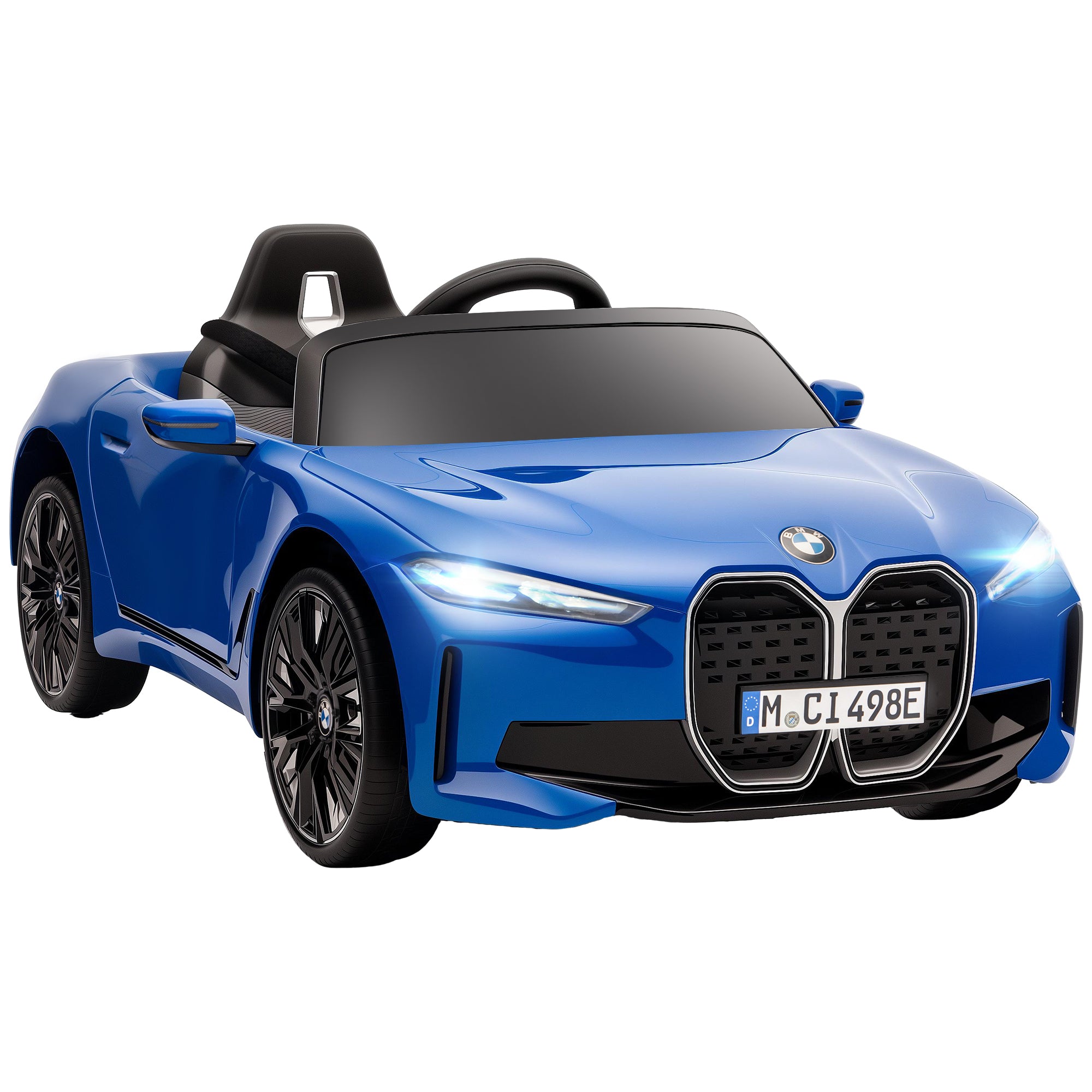 HOMCOM BMW i4 12V Kids Ride-On Car