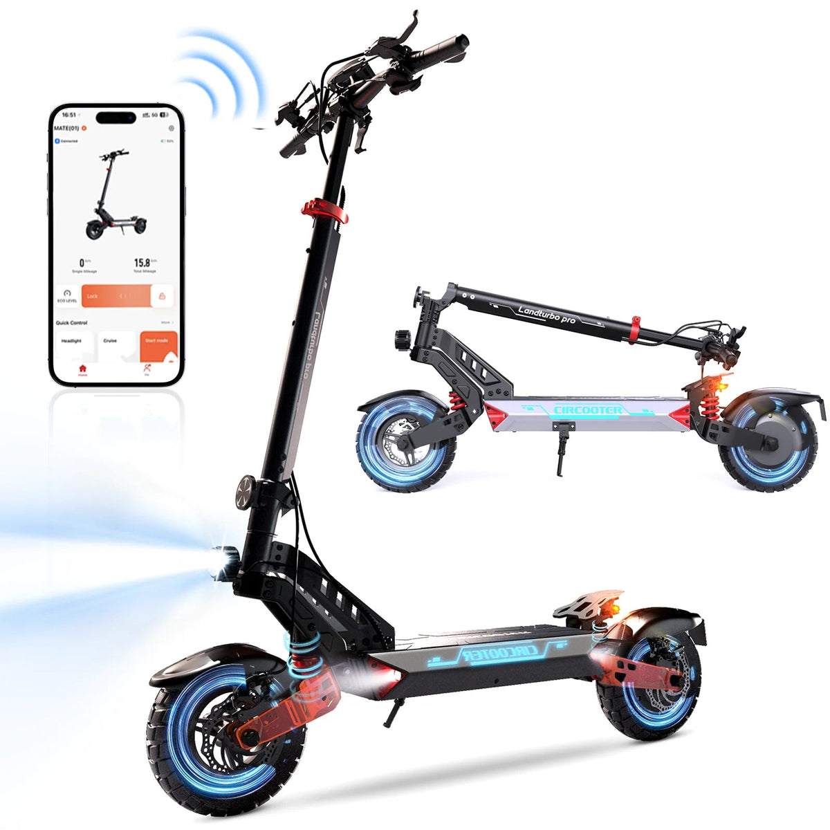 Isinwheel Landturbo Pro Electric Scooter