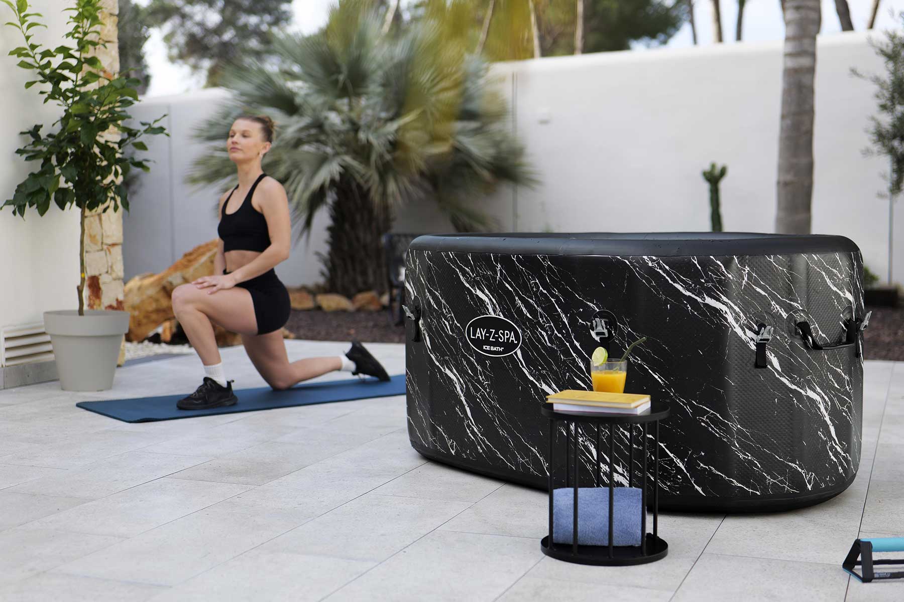 Lay-Z-Spa Glacial Dip Pro outdoor recovery ice bath