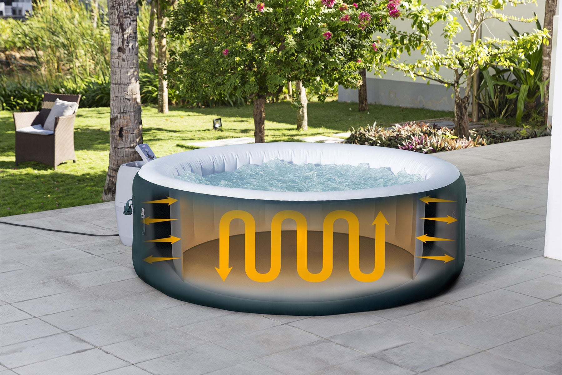 Lay-Z-Spa New York EnergySense AirJet Hot Tub - official product image 9