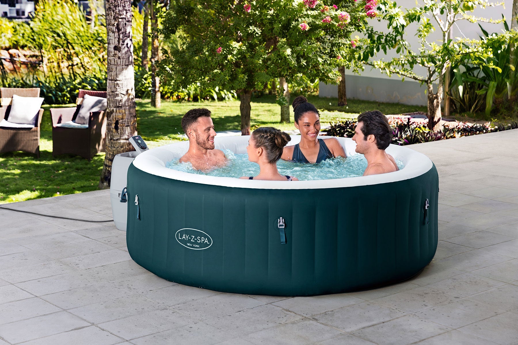 Lay-Z-Spa New York EnergySense AirJet Hot Tub - official product image 11