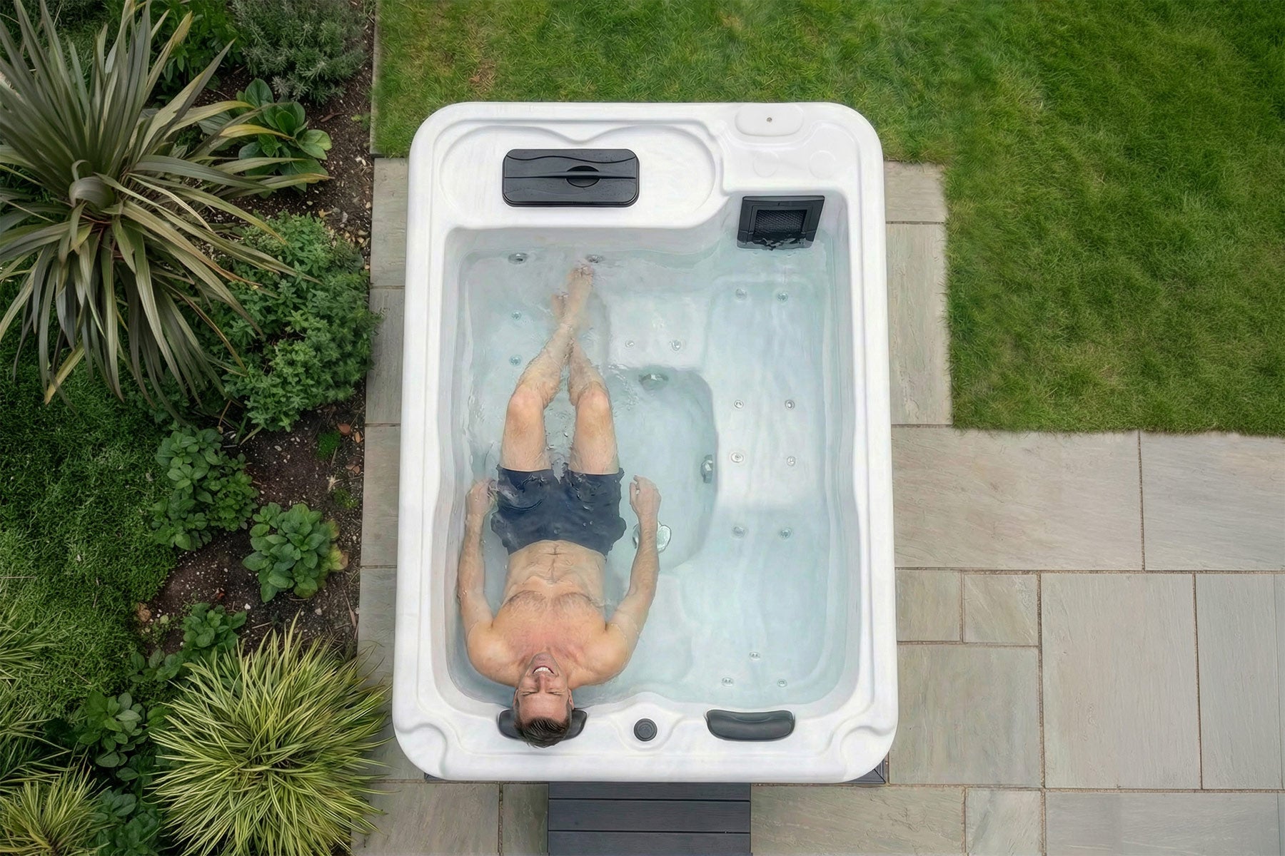 Lay-Z-Spa Monte Carlo HydroJet Pro™ 3 Person Rigid Wall Hot Tub - official product image 11