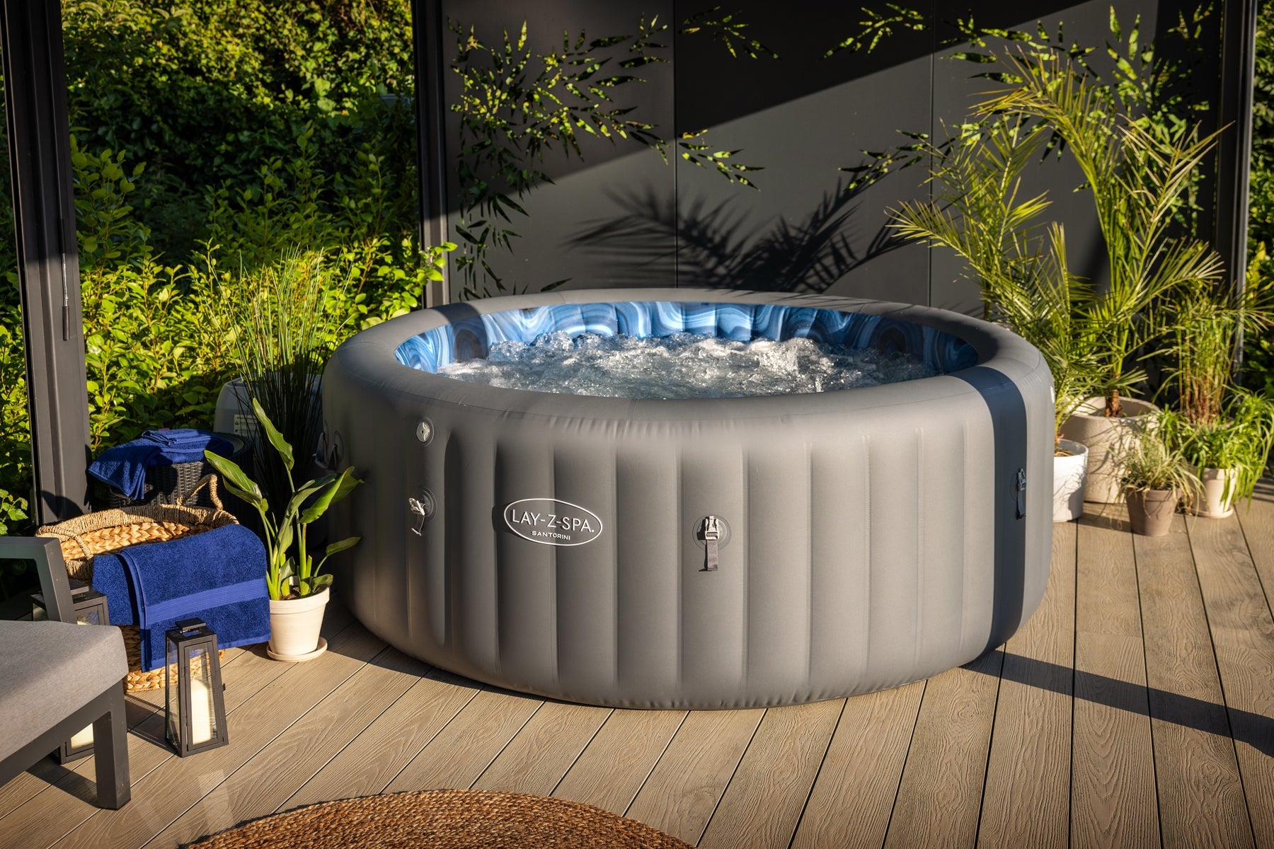 Lay-Z-Spa Santorini HydroJet Pro