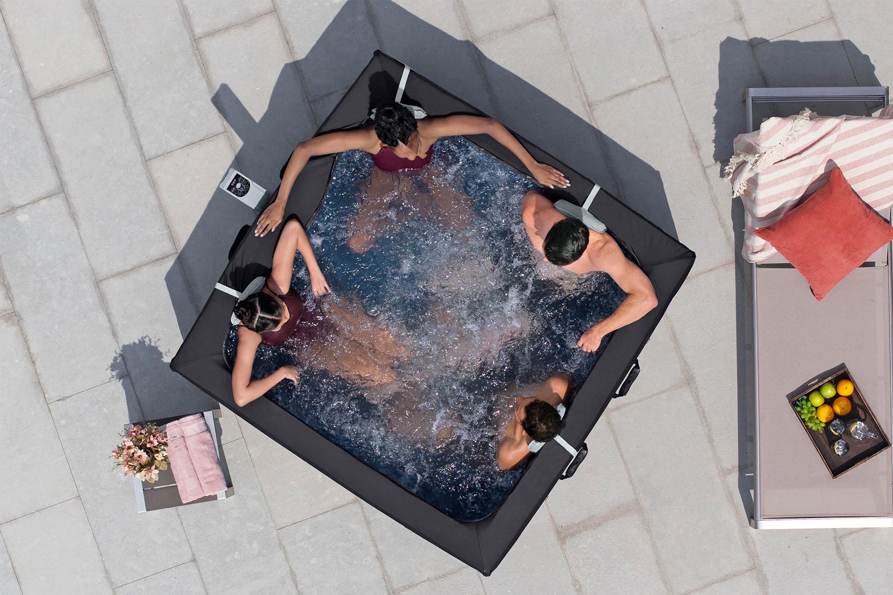 Lay-Z-Spa Stockholm ThermaCore™ UltraFit™ AirJet™, - official product image 7