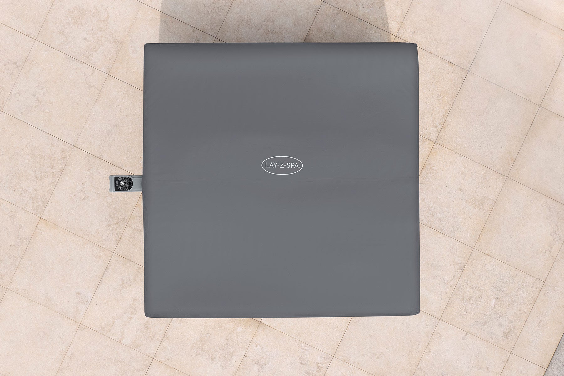 Top view of the Lay-Z-Spa Stockholm thermal cover