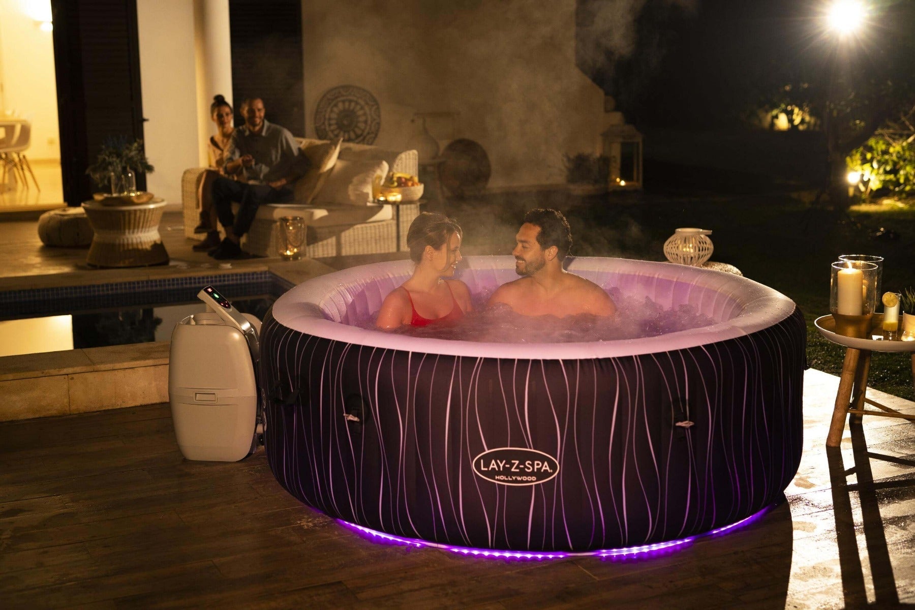 Lay-Z Spa Hollywood Luxe AirJet™ Hot Tub - official product image 4