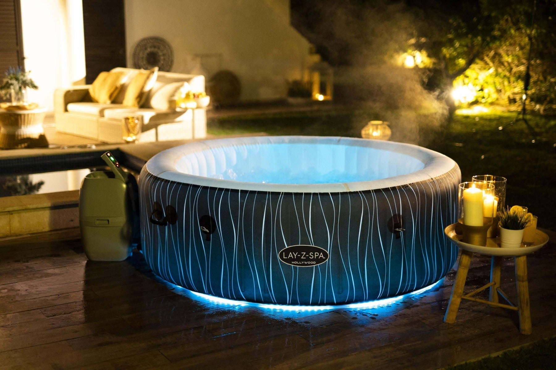 Lay-Z Spa Hollywood Luxe AirJet™ Hot Tub - official product image 2