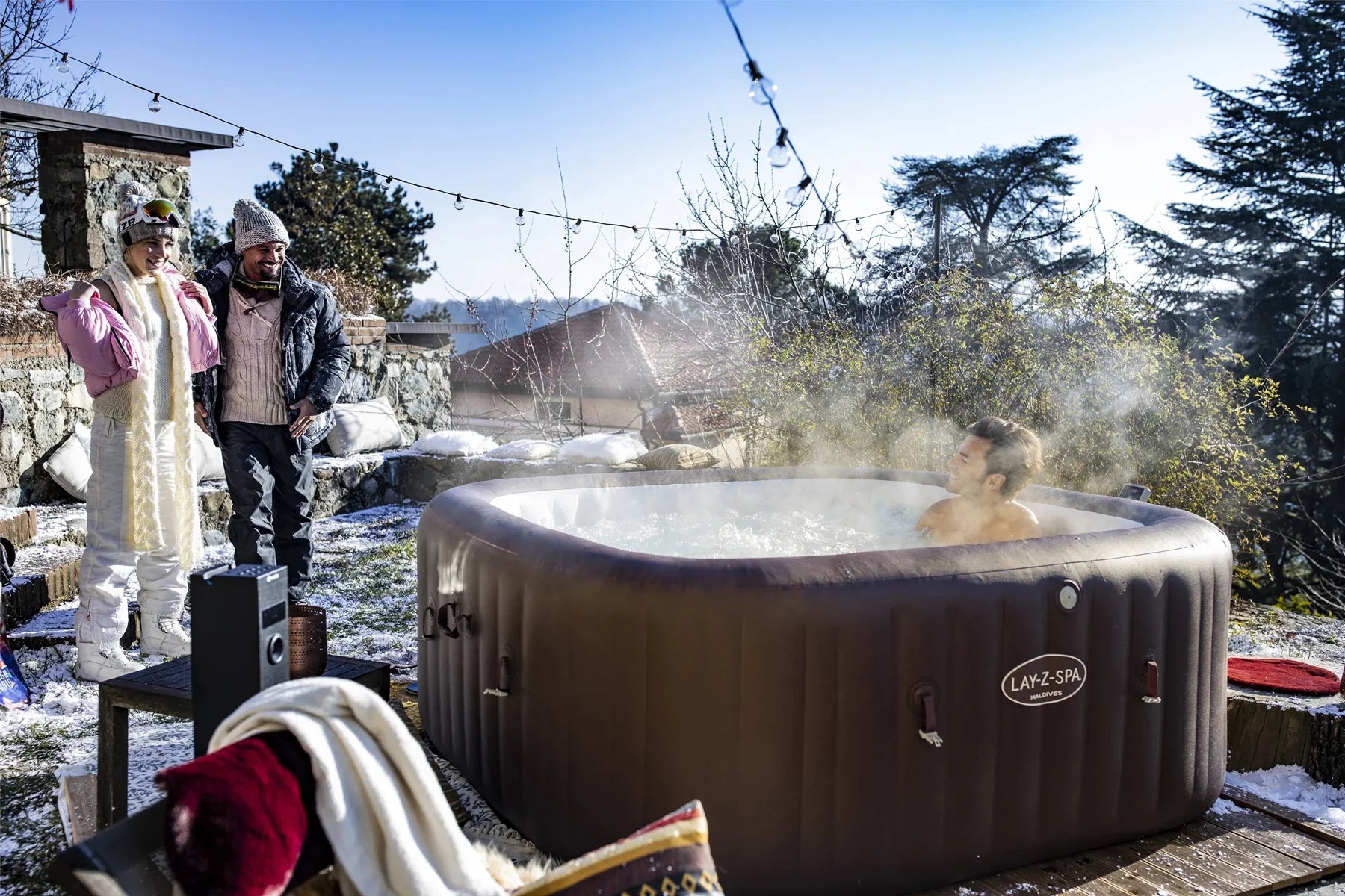 Lay-Z-Spa Maldives EnergySense® Smart Luxe HydroJet Pro™ 18