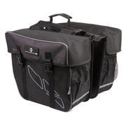 M-WAVE Amsterdam Double Pannier Bag – 30L – Black