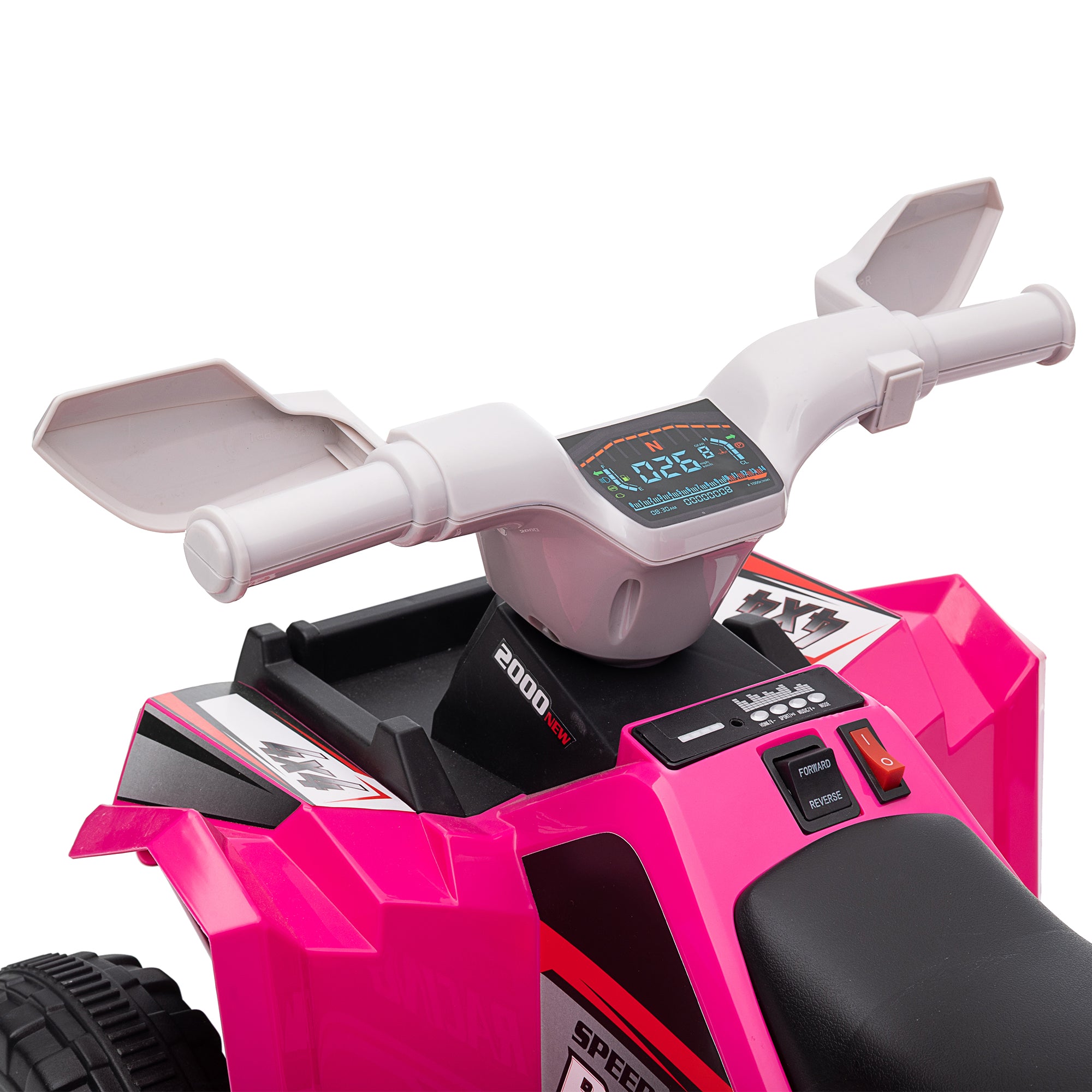 HOMCOM 6V Kids Electric Quad Bike - Blue