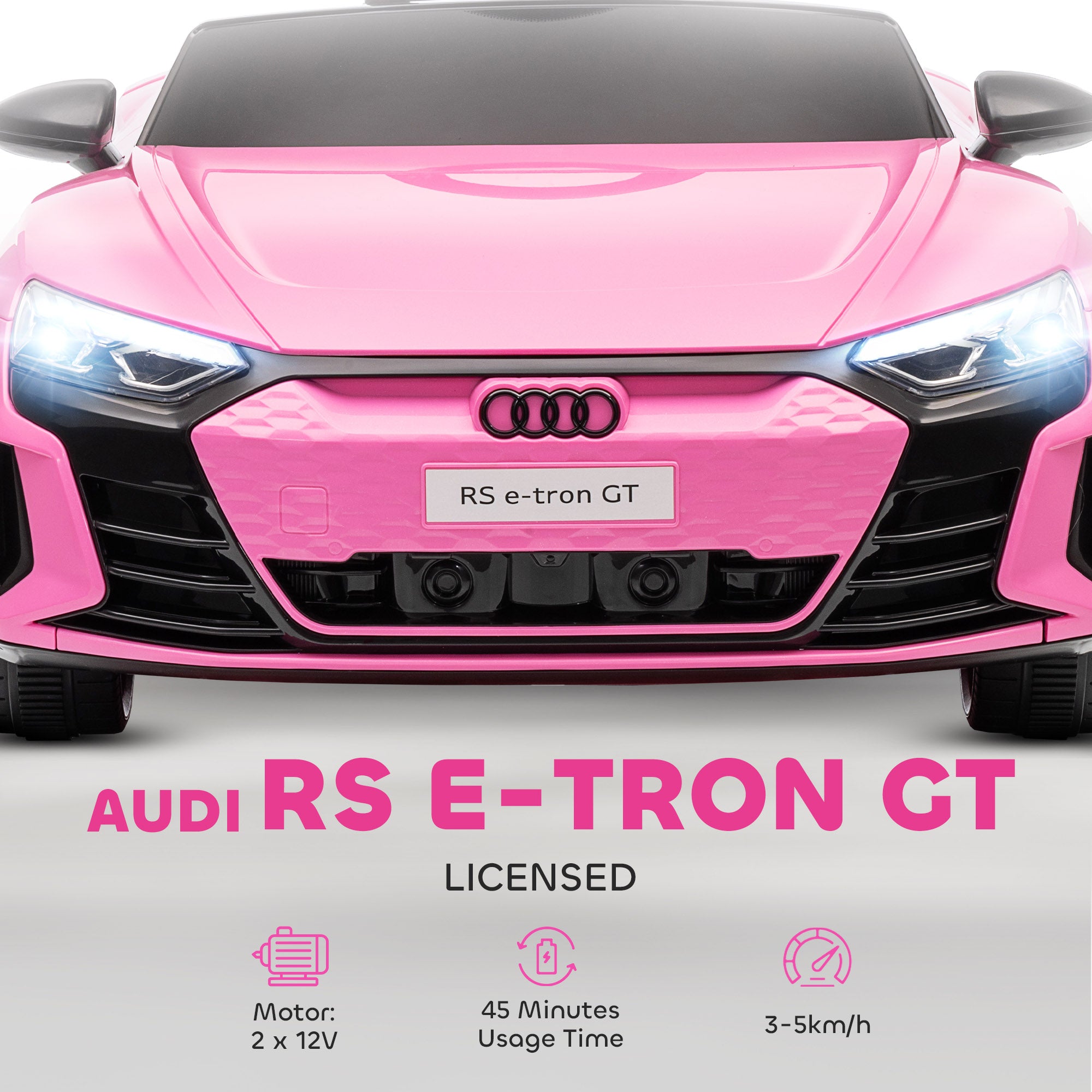 HOMCOM Audi 12V Kids Electric Ride-On Car