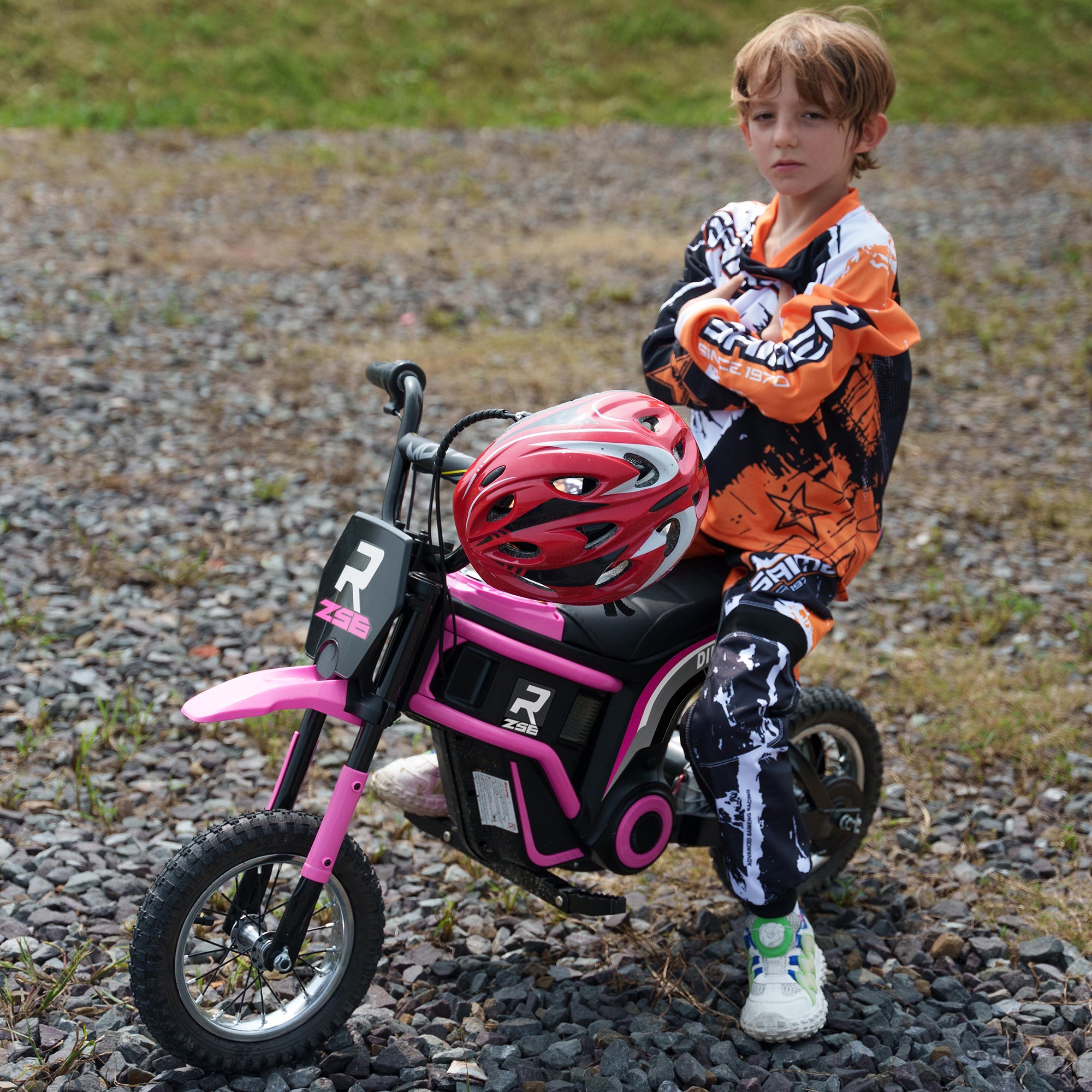 HOMCOM 24V Kids Electric Motorbike 5