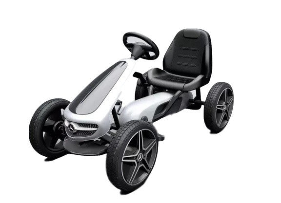 Mercedes Pedal Go Kart - White