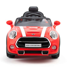 Mini Cooper Convertible Kids Ride On Car