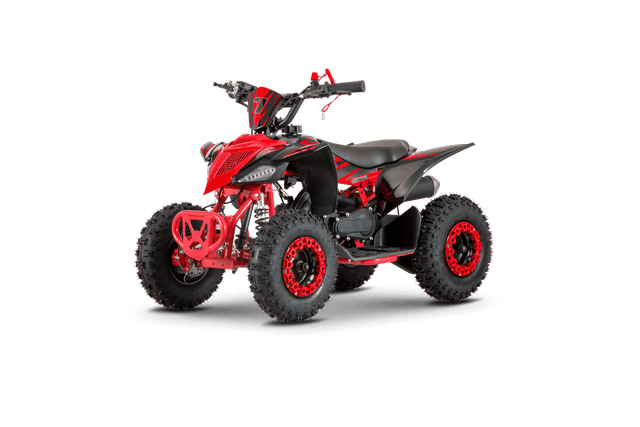 MINI KLF Racer-Pro 50cc Kids Petrol Quad Bike in Red | Petrol quad bike