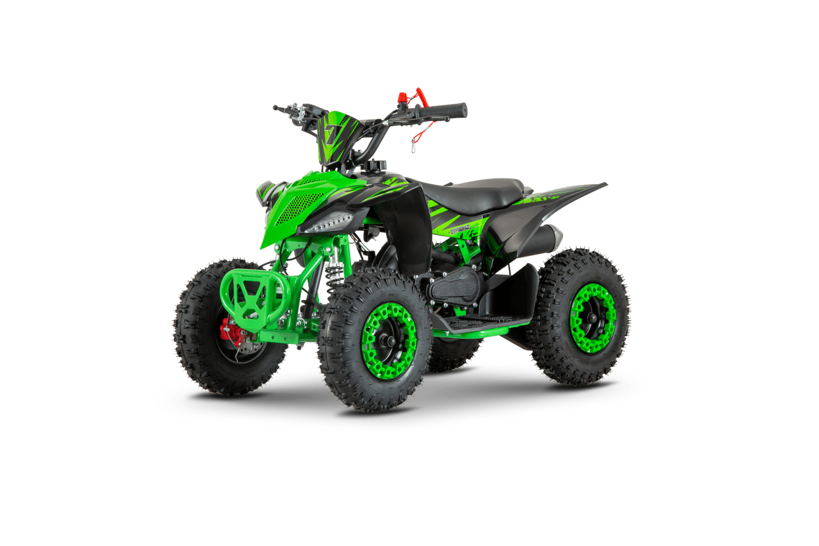 MINI KLF Racer-Pro 50cc Kids Petrol Quad Bike in Green | Petrol quad bike