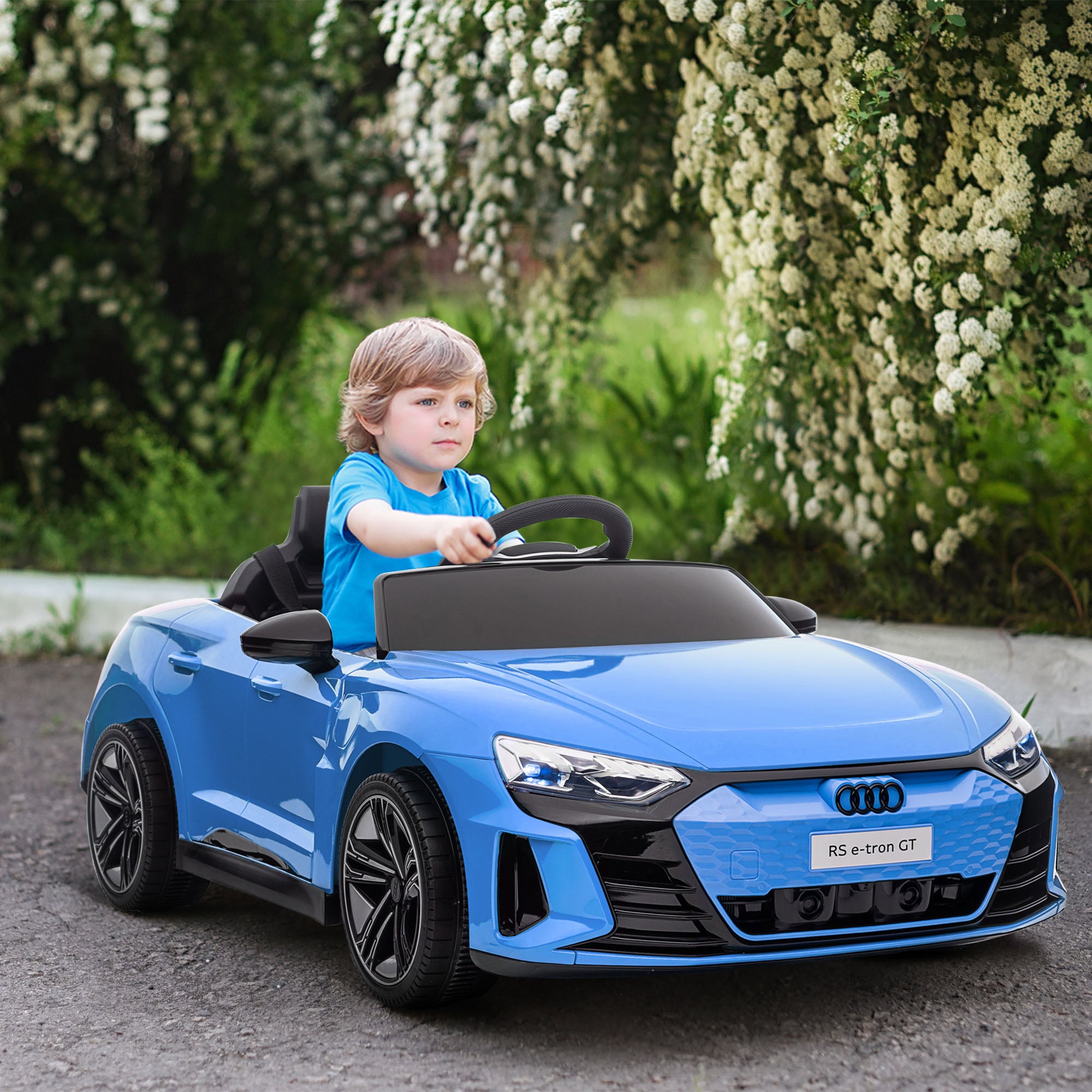HOMCOM Audi 12V Kids Electric Ride-On Car