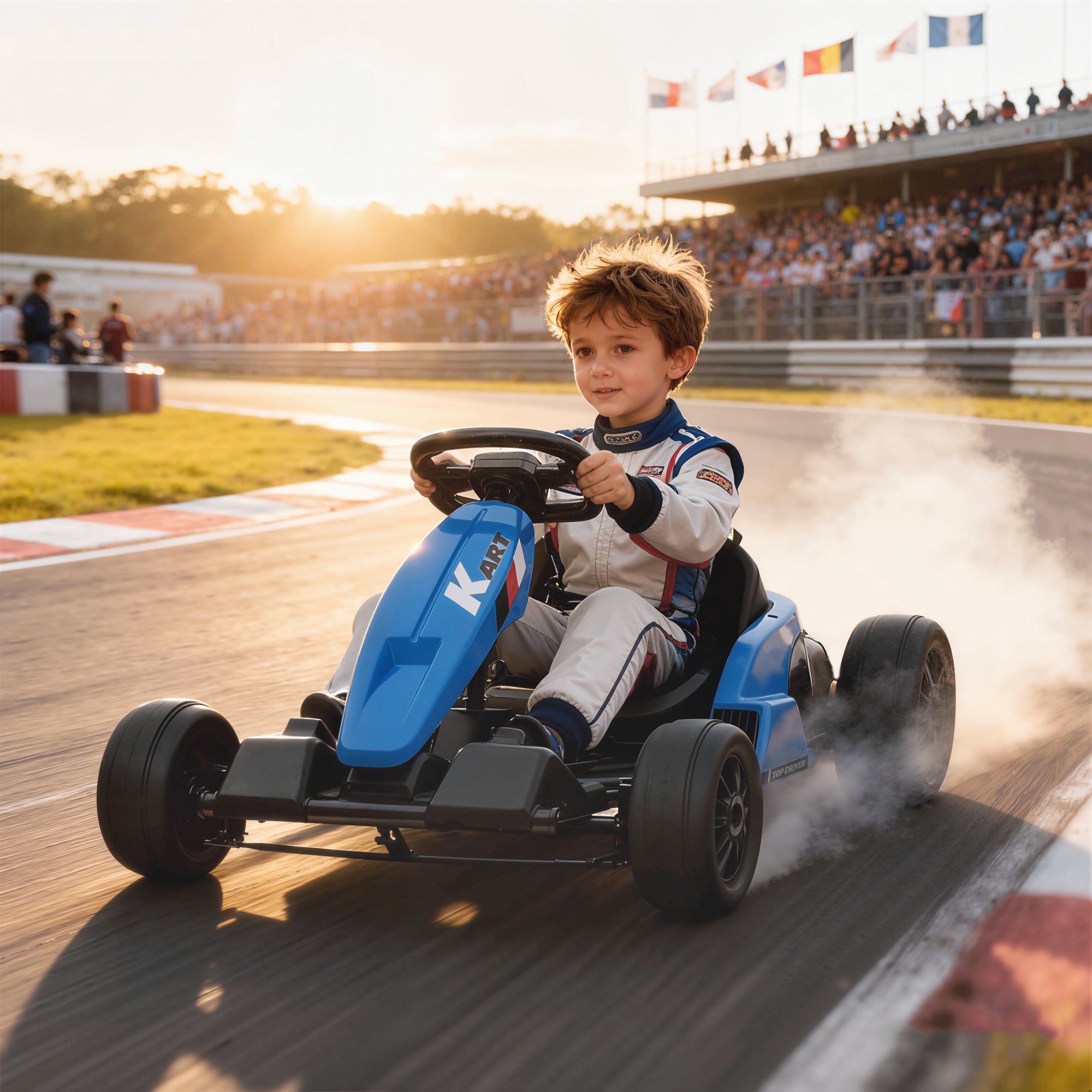 AIYAPLAY 24V Electric Go Kart 2