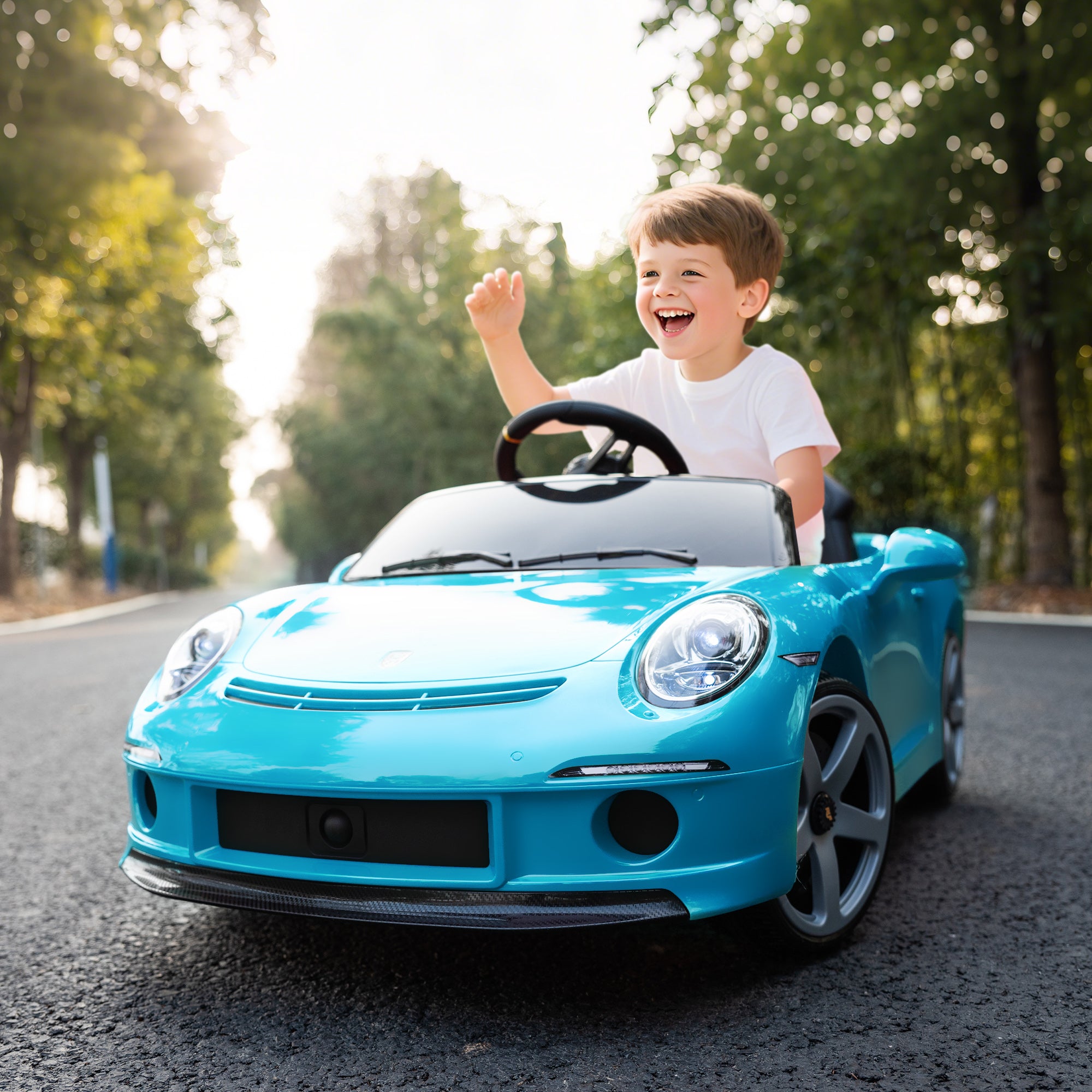 AIYAPLAY RUF GT 12V Kids Electric Ride-On Car