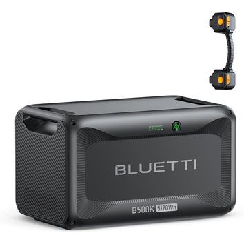 BLUETTI B500K2 5120Wh LiFePO4 expansion battery