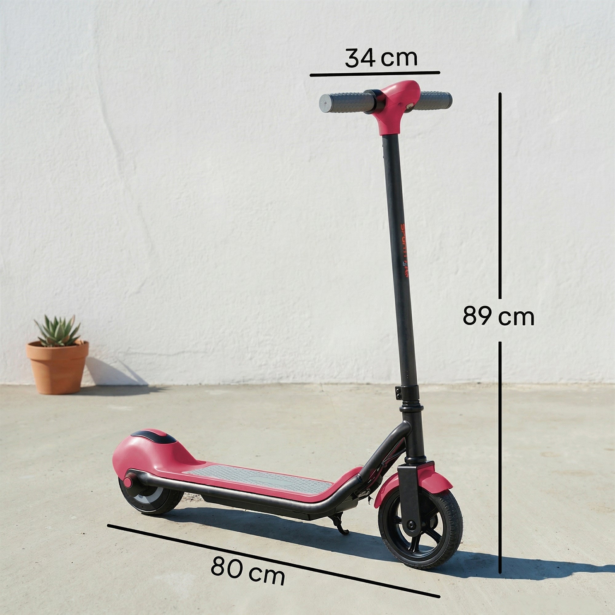 SPORTNOW Kids Electric Scooter with LED Display