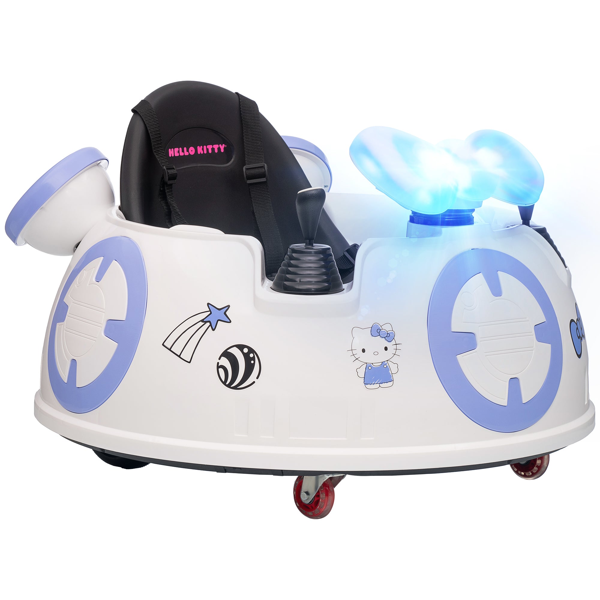 AIYAPLAY Hello Kitty Kids Bumper Car with Remote Control