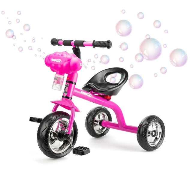 Xootz Bubble Go Trike - Kids Tricycle - Pink