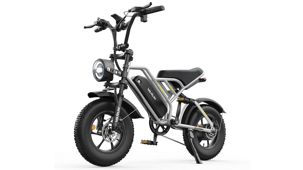 Varun Plorer Electric Bike 16inch Fat-Tire E-Bike with 48V 624Wh Varun