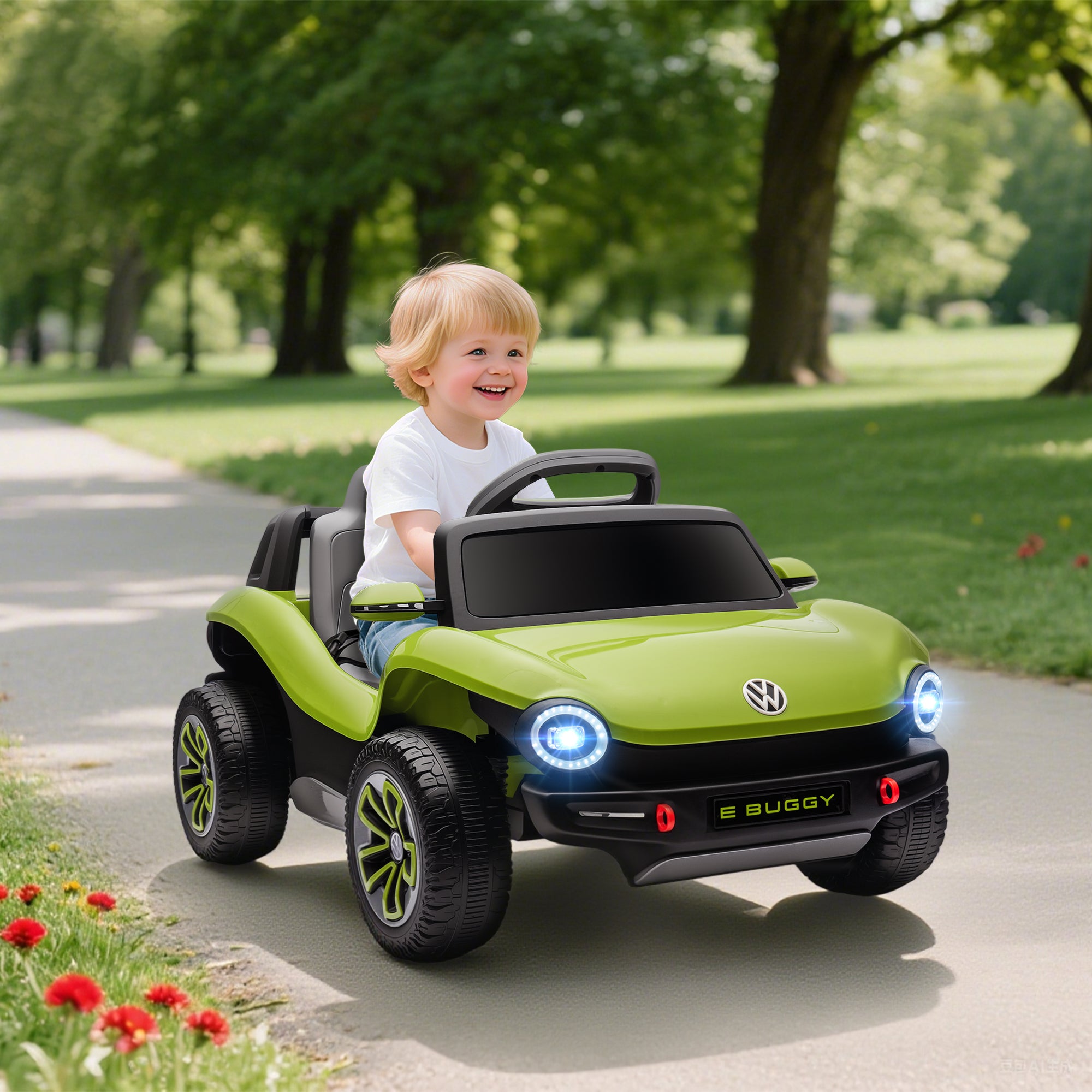 AIYAPLAY Volkswagen Kids Electric Ride-On Car