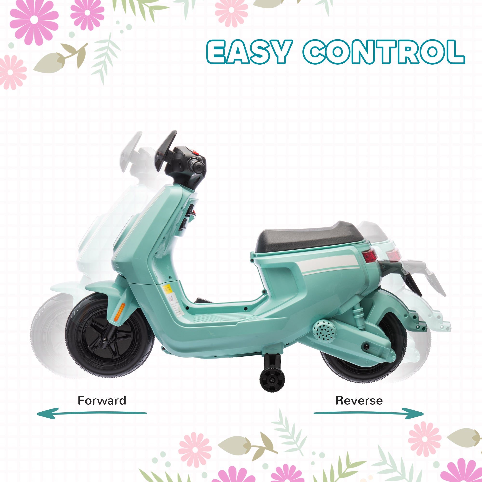 AIYAPLAY 6V Toddler Electric Motorbike