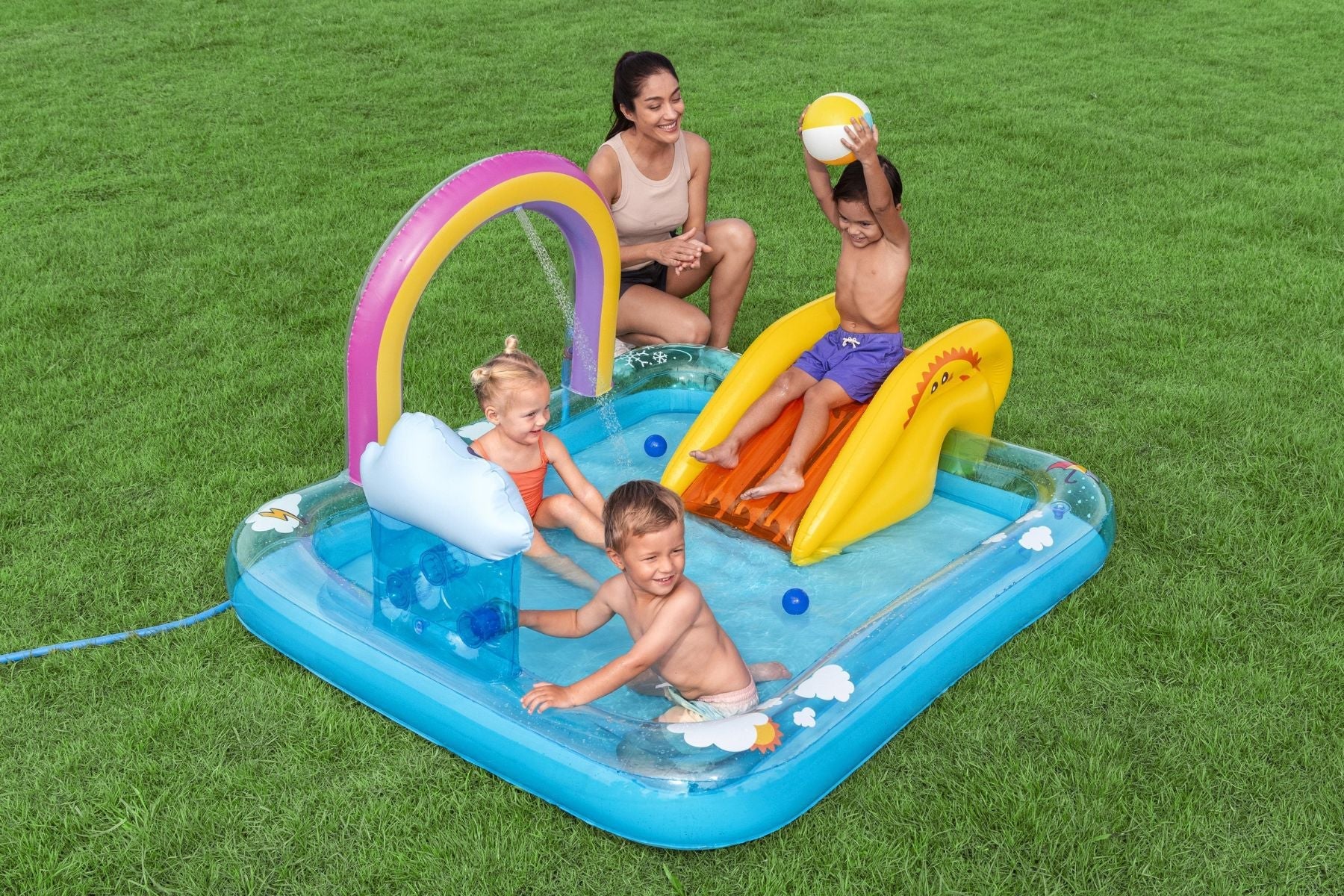 Bestway Rainbows 'n' Rays Play Center Pool - Bestway manufacturer image 3