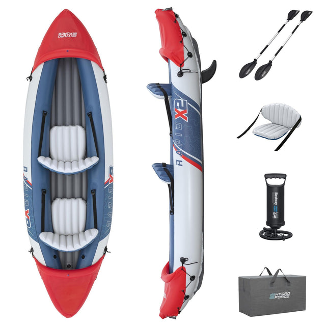 Bestway Hydro-Force Rapid X2 2 Person Inflatable Kayak Set - main product image