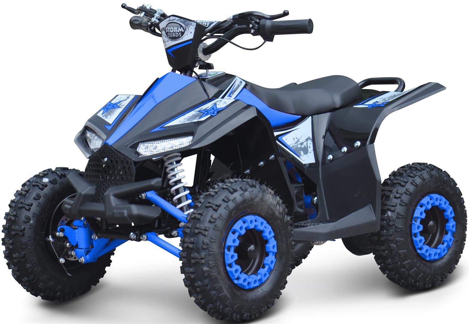 Renegade Ranger 1000W Electric Kids Quad Bike - Blue