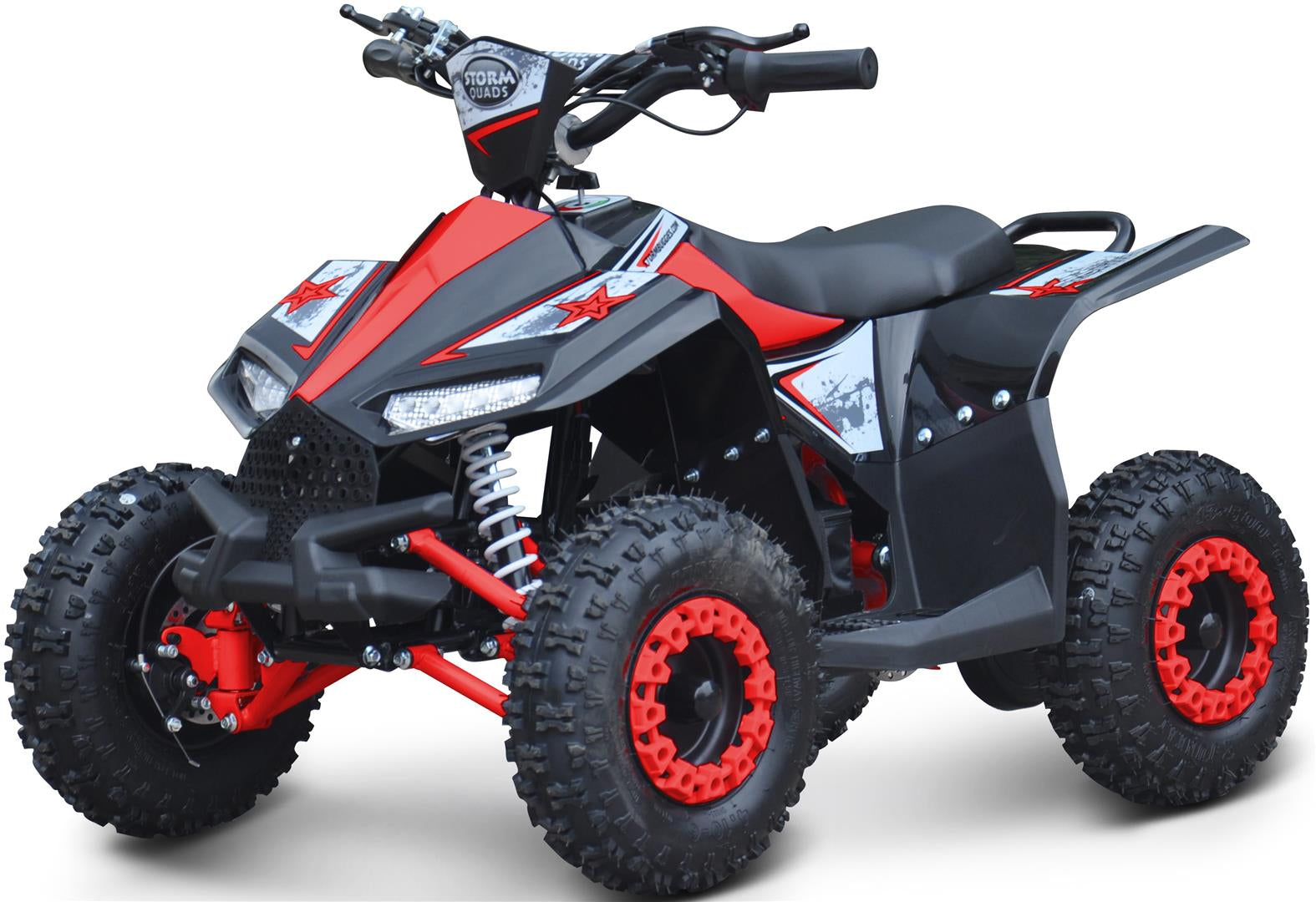 Renegade Ranger 1000W Electric Kids Quad Bike - Red