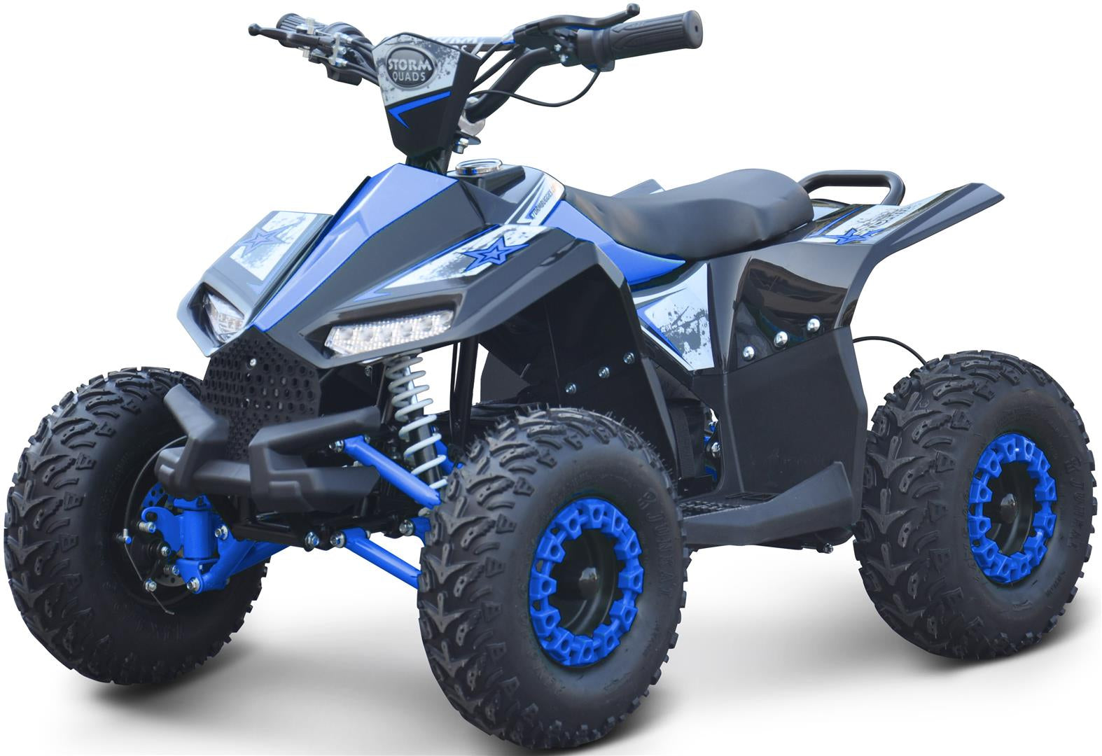 Renegade Ranger 1100W Electric Kids Quad Bike - Blue