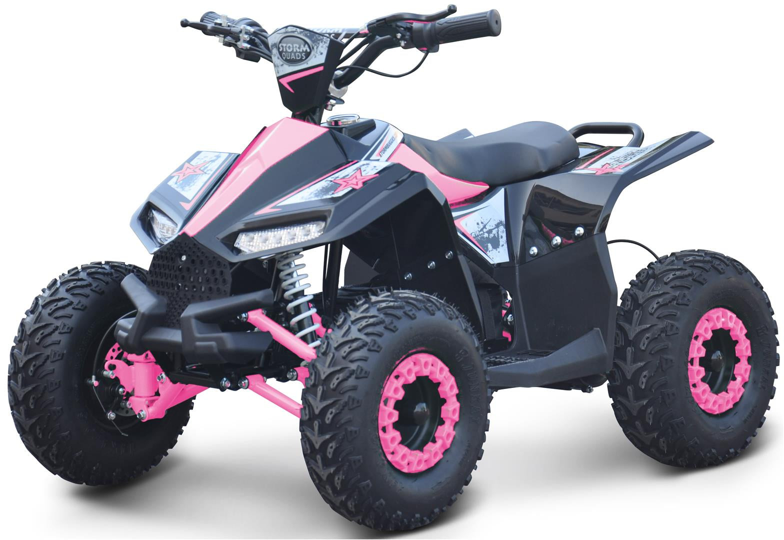 Renegade Ranger 1100W Electric Kids Quad Bike - Pink