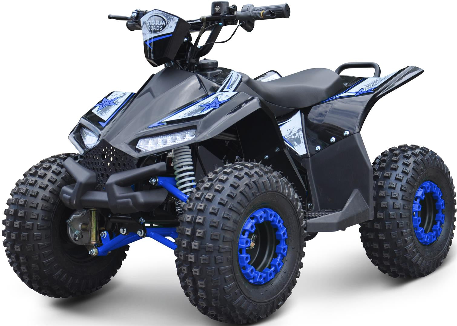 Renegade Ranger 1200W Electric Kids Quad Bike - Blue